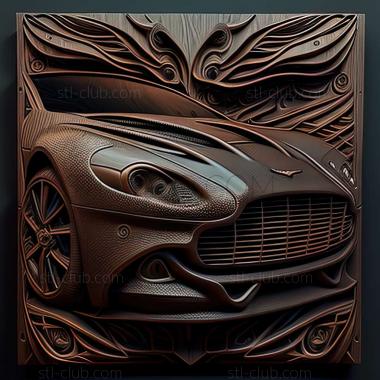 3D мадэль Aston Martin DBS V12 (STL)